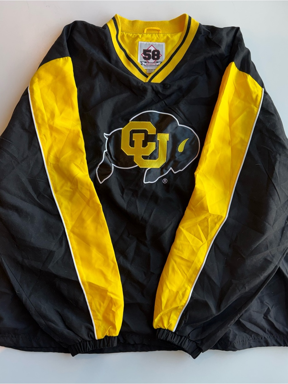 Vintage Colorado Buffaloes Windbreaker Pullover Jacket Men's XL